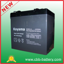 12V 55ah Deep Cycle Gel Battery for Medical Mobility